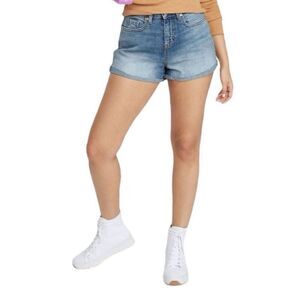 Wild Fable High Rise Rolled Cuff Shorts Inseam 2.5” Size 10 New